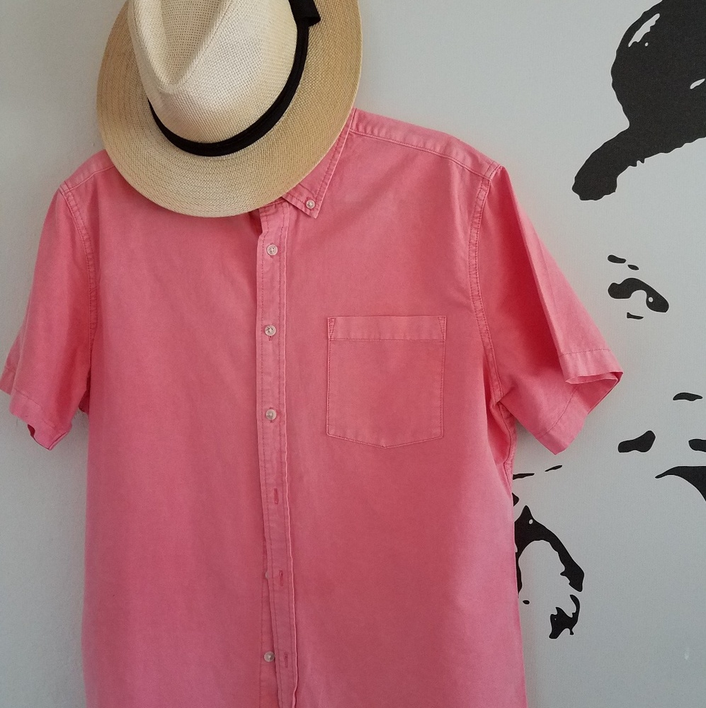 Salmon Button Up Shirt
